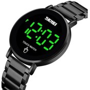 Resim Besthome1 Skmeı 1550 Led Dokunmatik Erkek Saat - Paslanmaz Çelik, Siyah, Çok Renkli Model Çok Renkli 