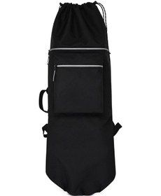 Resim Mufunye Su Geçirmez Kaykay Sırt Çantası: Ayarlanabilir Kayışlar, Yansıtıcı Fermuarlar Ve Geniş Cepler İle Outdoor Maceralar İçin İdeal Siyah 