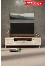Resim Bohem Tv Ünitesi 180 Cm Mdf Kapak Çam 