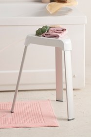 Resim Prima Nova Paslanmaz Alüminyum Banyo Mutfak Taburesi - Beyaz (120 KG Kapasite) 