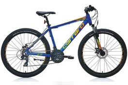 Resim Carraro Force 610 26 Jant 21 Vites 43 Cm Mekanik Disk Fren Dağ Bisikleti - Mat Antrasit-yeşil-mavi-beyaz Antrasit - Mavi - Yeşil 