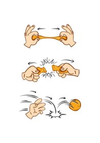 Resim Zıplayan Oyun Hamuru Seti 3'lü Slime-red Castle Zdset-100 