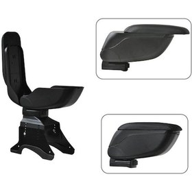 Resim Toyota Uyumlu Corolla Siyah Oto Kolçak Sürgülü Kol Dayama Araba Kolçağı 