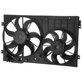Resim 416800-cıft Fan Motoru Davlumbaz Komple Passat Cc 1k0121205j 