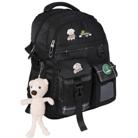 Resim Relaxion Lüks Sırt Çantası 1454 Siyah Desenli 