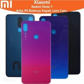 Resim Xiaomi Redmi Note 7 Kapak Pil Batarya Kapağı 