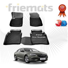 Resim Insignia 3D Havuzlu Paspas 2017 Sonrasısiyah N11.8447 