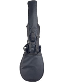 Resim bademüzik Bağlama Kılıfı Kısa Sap Kalın Softcase (Gigbag) Mat Kumaş 