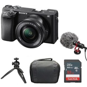 Resim Sony A6400 16-50mm Vlogger Kit 