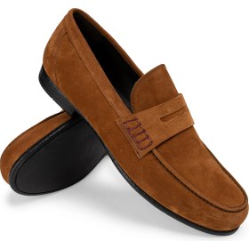Resim Deery Süet Tarçın Rengi Loafer Erkek Ayakkabı 