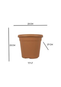 Resim Serinova Geniş Tabanlı Saksı 7,7 Lt No 4 35954801 