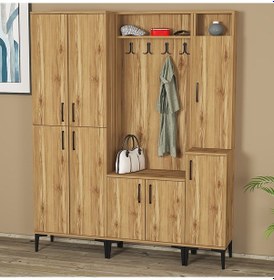 Resim Kalenderdekor1 Kalender Dekor Rose-1-2-4 Rs04 Portmanto Vestiyer Ayakkabılık 