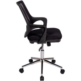 Resim Ofisbazaar Buya Fileli Çalışma Koltuğu Ergonomik Şef Ve Toplantı Koltuğu Siyah Fileli Siyah 