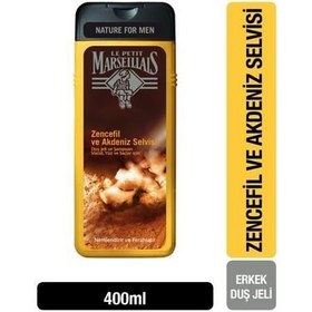 Resim Le Petit Marseillais Men Duş Jeli Zencefil & Akdeniz Selvisi 400 ml 