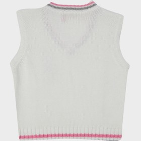 Resim GB Baby Kız Bebek Beyaz Süveter 22fw0bg2423 