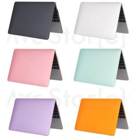 Resim Macbook Air 13.6 İnç Kılıf Mat Flu Buzlu Tpu Sert Kapak M4-m3-m2 Uyumlu İnce Hafif Darbe Çizik Koruma Şeffaf 