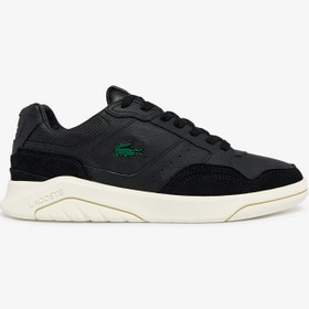 Resim Lacoste Game Advance Erkek Siyah Sneaker 