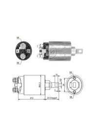 Resim Zm 24v Marş Otomatiği Mıtsubıshı Em fişli N11.18969 