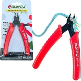 Resim Baku BK 109 Mini Yan Keski 125 mm Eğri Uçlu 