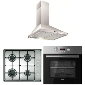 Resim Teka HEB 723 SS + HLX 60 + DF 60 İnox Ankastre Set 