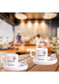 Resim Veterinerlere Özel Türk Kahve Fincanı Ve Altı 