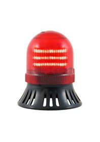 Resim Mesan Ø70 Multi Led 43 Ses Siren Kombinasyon Kırmızı 12-24vdc Ms 473.1.12-24vdc 