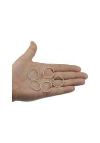 Resim Ekoset 40mm Beyaz Kauçuk Paket Ambalaj Lastiği 10.000 Adet 
