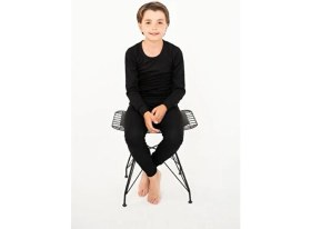 Resim FSM 1453 Erkek Çocuk Termal İçlik Takım Esnek ve Rahat Kullanım İçin 47% Viskon 47% Polyester 
