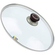 Resim Tencere Sahan Tava Cam Kapağı Kapak 40 Cm Vişne Çürüğü Tutma Tepesi 