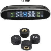 Resim Xetec Tpms External Ekranlı Kablosuz Dahili Pilli ve Güneş Enerjili Lastik Basınç Sensörü -ETP036 