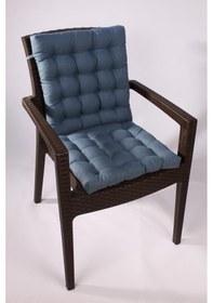 Resim Altınpamuk Lüx Pofidik Rattan Lotus Sandalye Minderi 45X95 