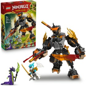 Resim Bg Store Cole’un Görev Robotu ve Ejderha Zane 71854-7 Yaş ve Üzeri Çocuklar Için Çekiçli Cole, Kılıçlı Zane ve Asalı Asit Canavarı Içeren Yaratıcı Oyuncak Yapım Seti, Hediye Fikri (364 Parça) 