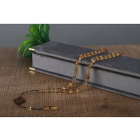 Resim Kehribar Golden Rosary Altın Varyak Özel Seri Tesbih 