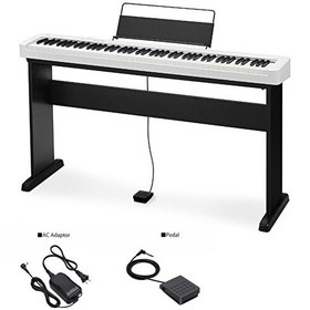Resim Casio CDP-S110WE 88 Tuşlu Dijital Piyano - CS46 Sehpa 
