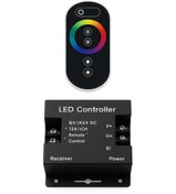 Resim Ermelektronik RF LED Dimmer Dokunmatik Kontrol Cihazı | 36 Amper RGB Kumanda Dahil 