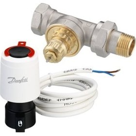 Resim Danfoss 2 Yollu Kontrol Vanası DN 25 veTermal Motor 