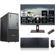 Resim Lenovo Thinkcentre Neo 50T Gen 5 Intel Core I7 13700 64GB 1tb SSD RTX3050/6GB 21.5" Fhd Monitör Windows 11 Home Masaüstü Bilgisayar & Per4 USB Bellek 12UB000LTRMNT3373 