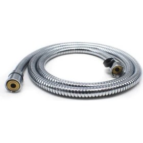 Resim Yapıtaşı Yt22 Star Taharetmatik Paslanmaz Krom Örgülü Spiral Hortum 110cm 