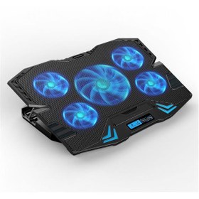 Resim Dexim 5 Fan Ledli Notebook Soğutucu Stand- DNA003 