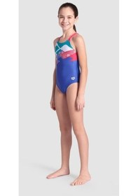 Resim Arena Logo Kikko Swimsuit Controlpro Low B - Badedragt Çocuk Yüzücü Mayosu 006676790 001 