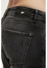 Resim Bad Bear Palermo Jeans Siyah Erkek Denim Pantolon-siyah Siyah 