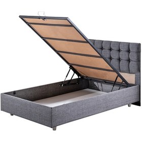 Resim Venedik İkili Set, Venedik Baza Başlık Seti - Gri 90 x 200 