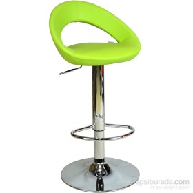 Resim Bürocci Larissa Bar Taburesi-Yeşil-9501Q0110 
