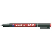 Resim Edding Asetat Kalemi Permanent S Seri 0.3 MM Kırmızı 140 S 