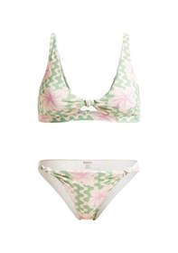 Resim Roxy Roxy Hibiscus Daze Elongated Tri Set Kadın Bikini Ghz5 Çok Renkli 