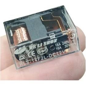 Resim 12v 16a Tek Kontak Röle - Hls-14f2l-dc12v-c 