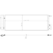 Resim Klima Kondenseri Linea 1.4 Mpi (570X351X12) (1 Sira Alb Sistem) 504645534 