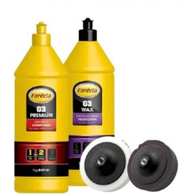 Resim Genel Markalar Farecla Hediyeli G3 Premium Pasta 1 Litre + G3 Wax Cila 1 Litre + 1adet Sünger Hediye 