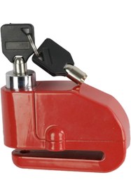 Resim ebakbak Motosiklet Disk Alarmı Çelik Alaşım Çift Fonksiyonlu 130 Desibel Sesli Motor Disk Alarmı 