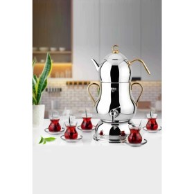 Resim Allians Elektrikli Semaver, Şahmeran Tasarımı, Güçlü ve Şık, Pratik Kullanım 